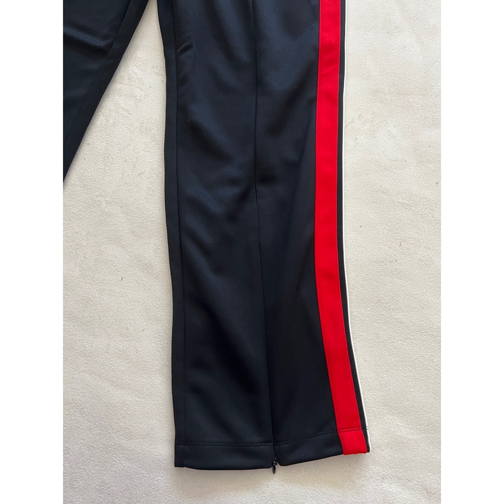 Wild Fable Black Track Pants Red White Side Stripe Zip Hem Athletic Joggers NWT - Picture 8 of 13